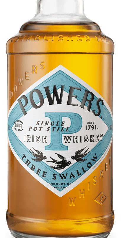 Powers Three Swallow Single Pot Still Irish Whiskey